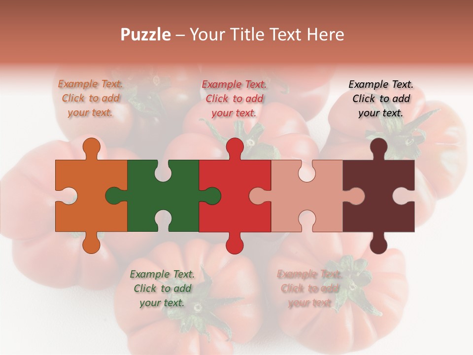 Isolated Background Vitamin PowerPoint Template