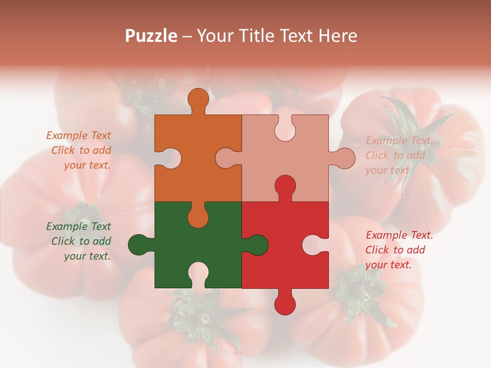 Isolated Background Vitamin PowerPoint Template