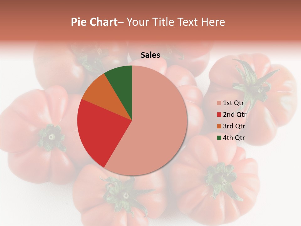 Isolated Background Vitamin PowerPoint Template