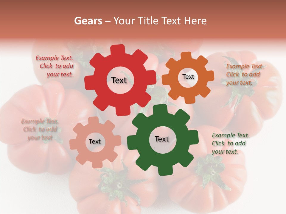 Isolated Background Vitamin PowerPoint Template