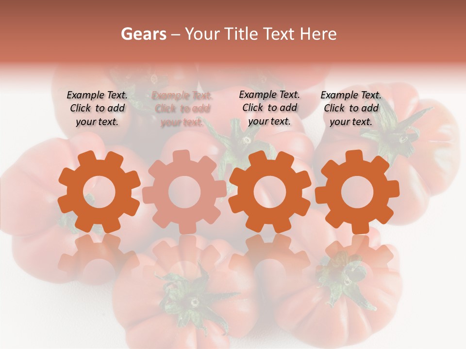 Isolated Background Vitamin PowerPoint Template