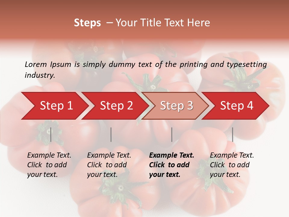 Isolated Background Vitamin PowerPoint Template