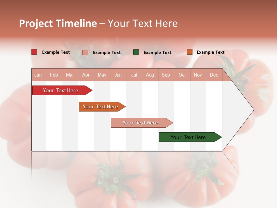 Isolated Background Vitamin PowerPoint Template