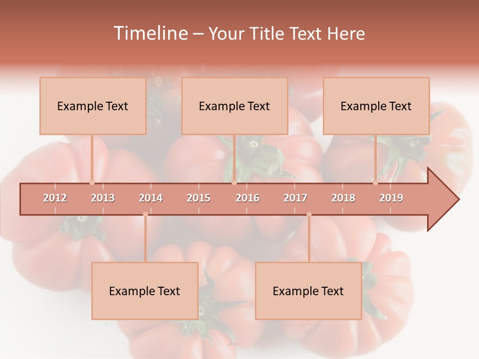 Isolated Background Vitamin PowerPoint Template