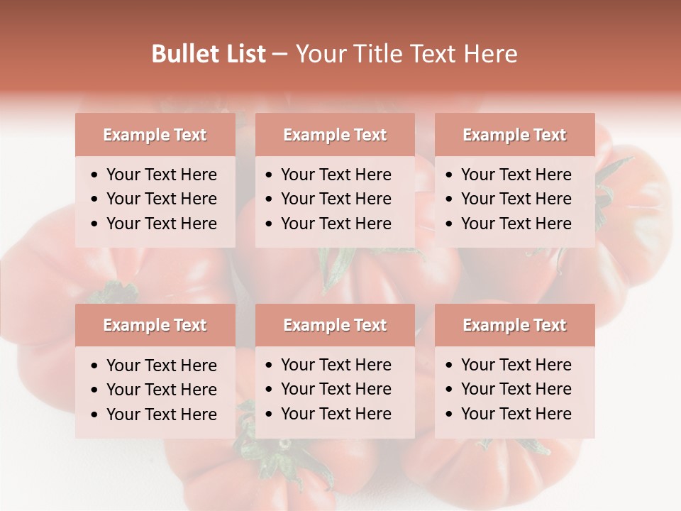 Isolated Background Vitamin PowerPoint Template