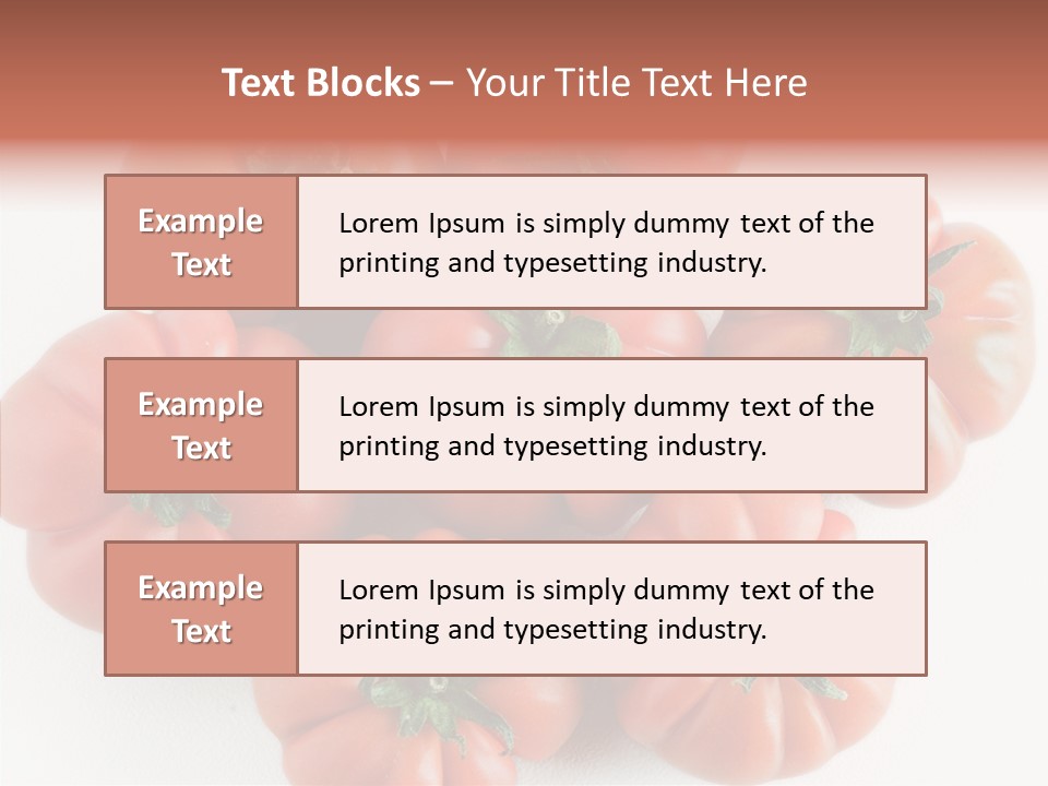 Isolated Background Vitamin PowerPoint Template