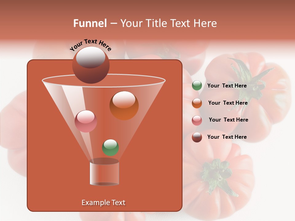 Isolated Background Vitamin PowerPoint Template