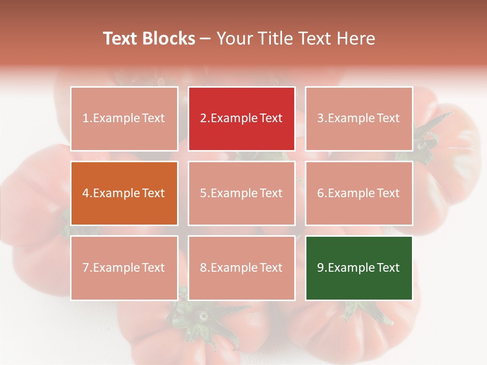 Isolated Background Vitamin PowerPoint Template
