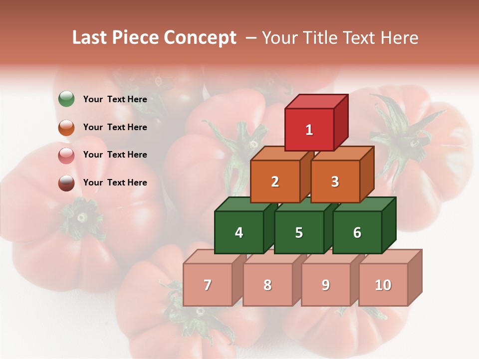 Isolated Background Vitamin PowerPoint Template