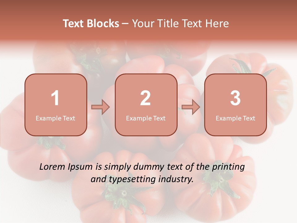 Isolated Background Vitamin PowerPoint Template