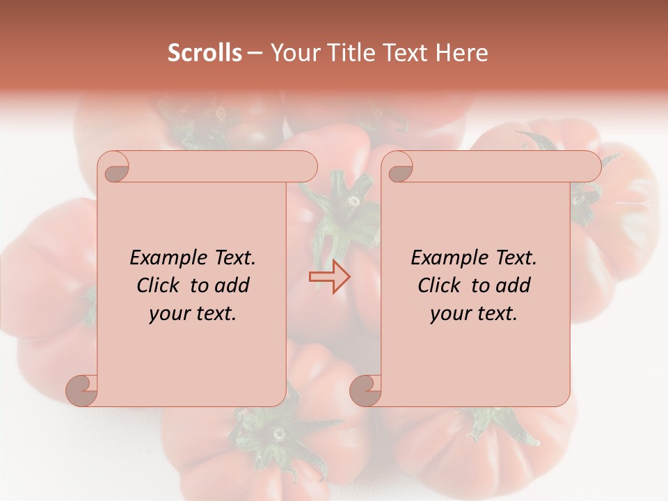 Isolated Background Vitamin PowerPoint Template
