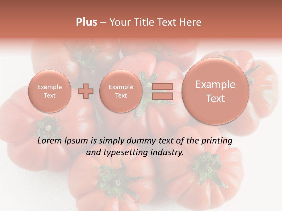 Isolated Background Vitamin PowerPoint Template