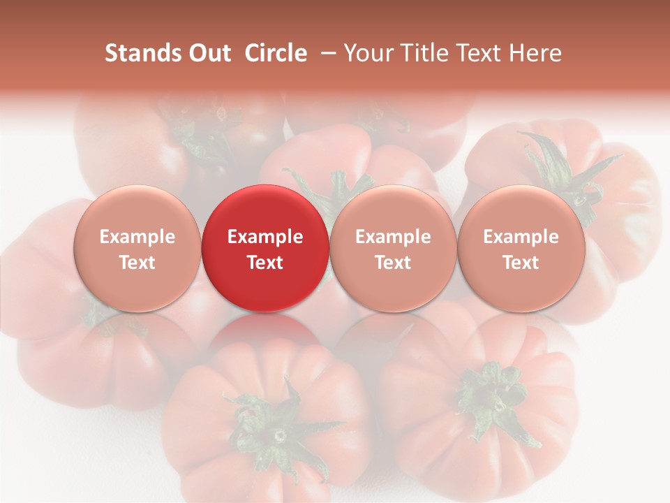 Isolated Background Vitamin PowerPoint Template