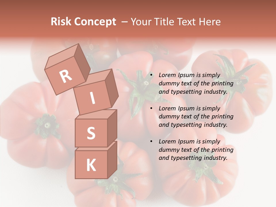 Isolated Background Vitamin PowerPoint Template