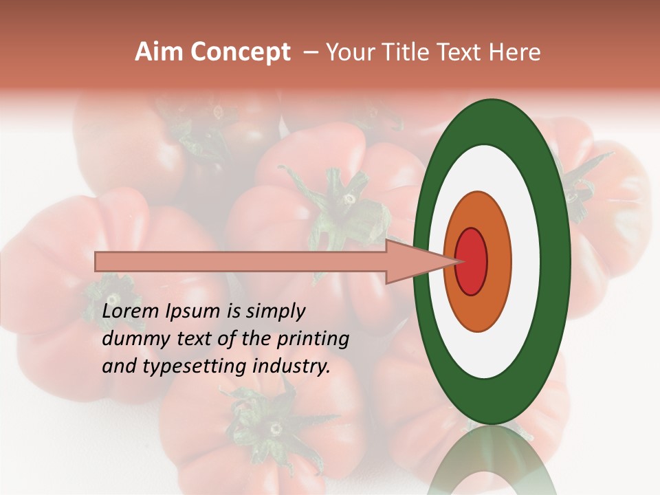 Isolated Background Vitamin PowerPoint Template