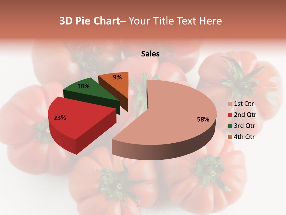 Isolated Background Vitamin PowerPoint Template
