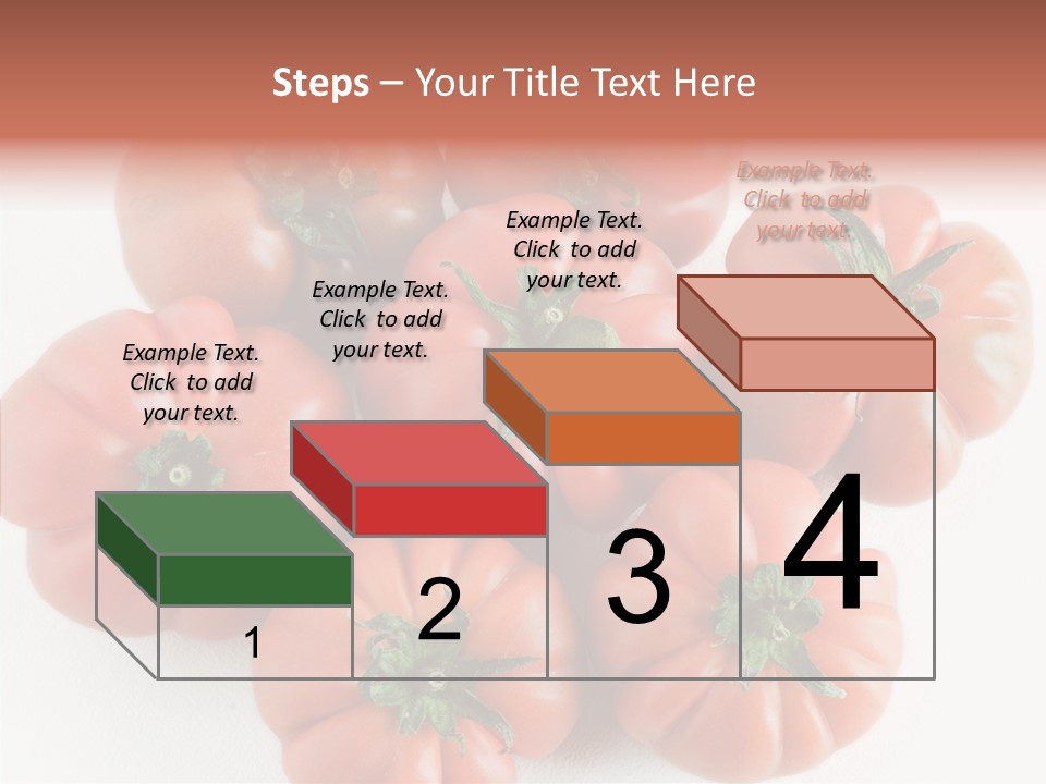 Isolated Background Vitamin PowerPoint Template
