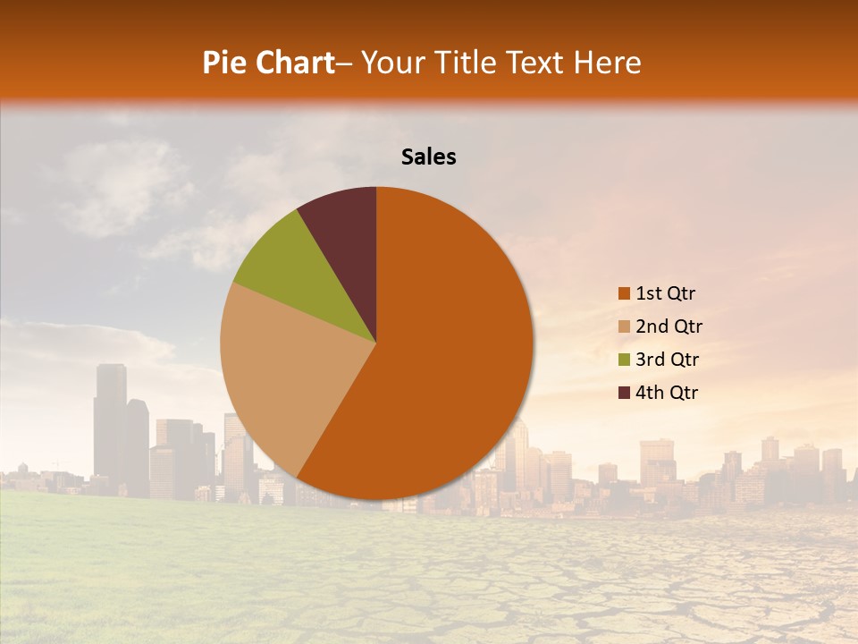 Landscape Dry Summer PowerPoint Template