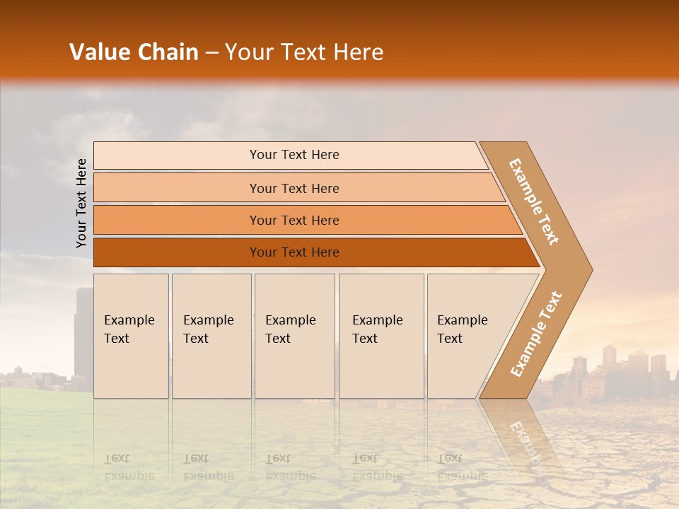 Landscape Dry Summer PowerPoint Template