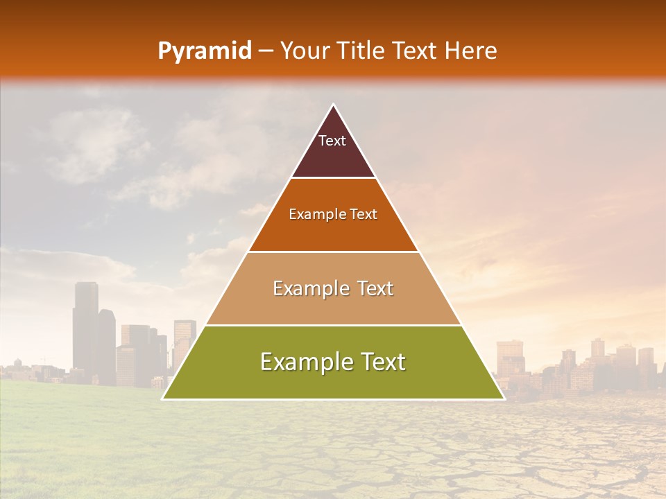 Landscape Dry Summer PowerPoint Template