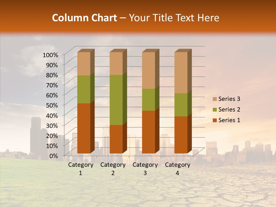 Landscape Dry Summer PowerPoint Template