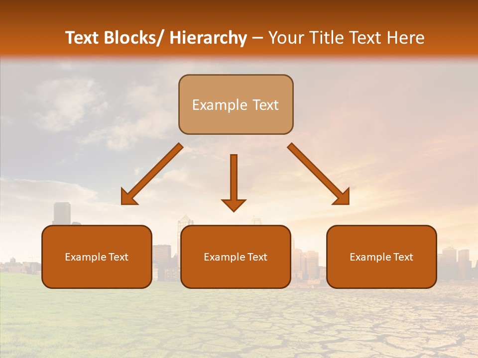 Landscape Dry Summer PowerPoint Template