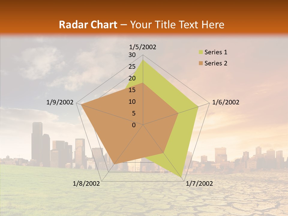 Landscape Dry Summer PowerPoint Template