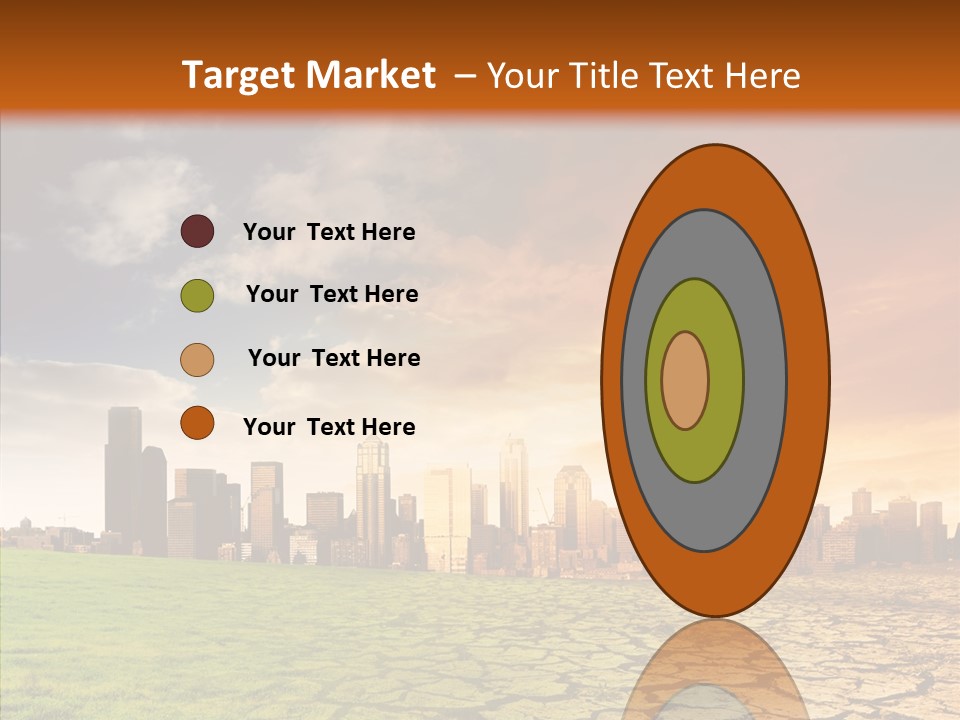 Landscape Dry Summer PowerPoint Template