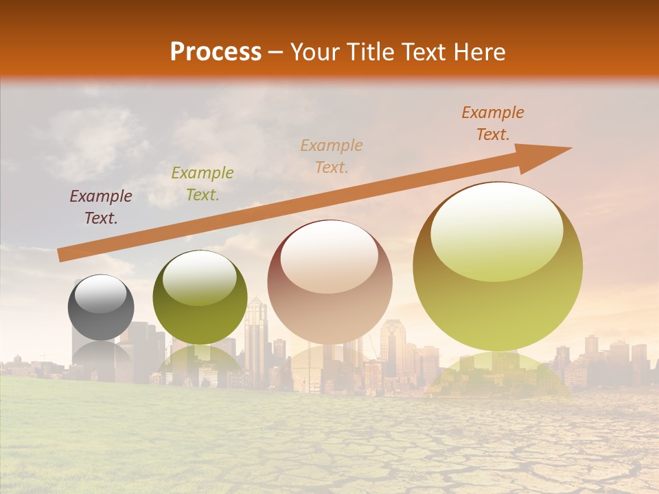 Landscape Dry Summer PowerPoint Template