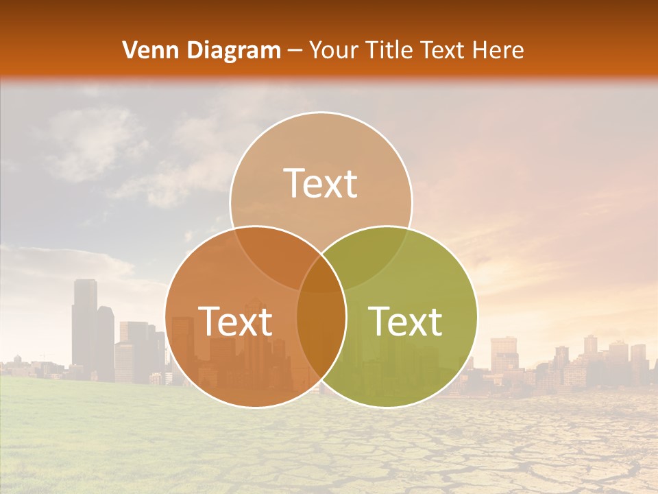 Landscape Dry Summer PowerPoint Template