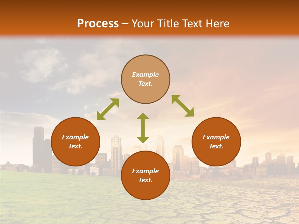 Landscape Dry Summer PowerPoint Template