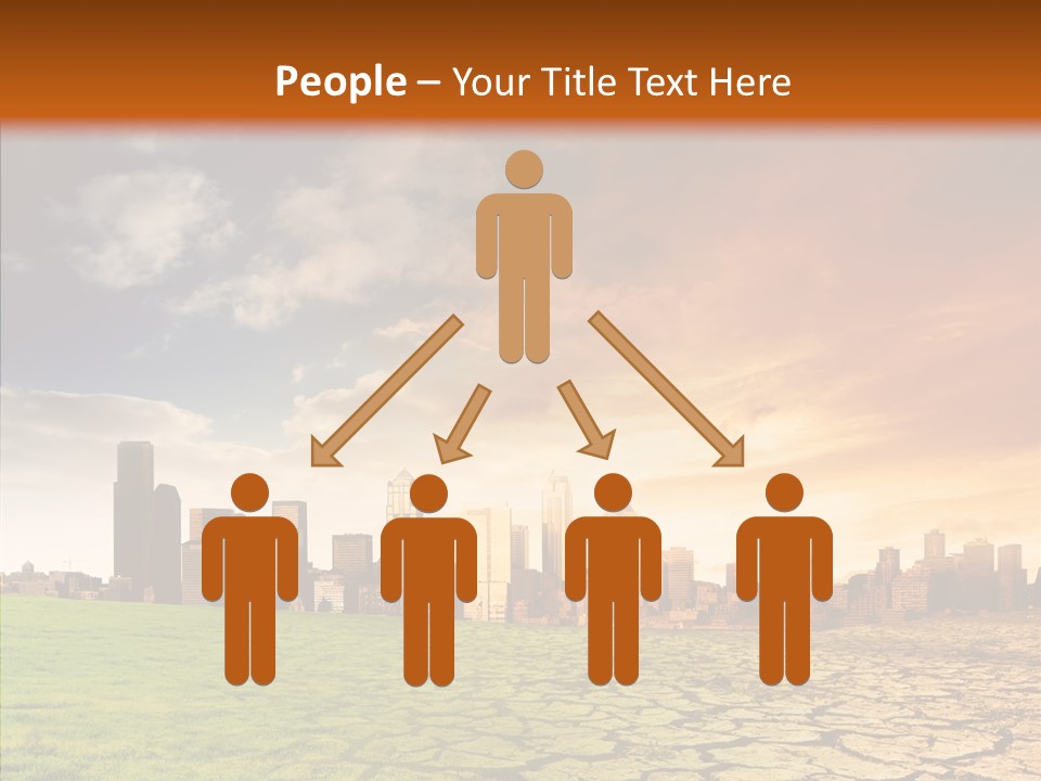 Landscape Dry Summer PowerPoint Template