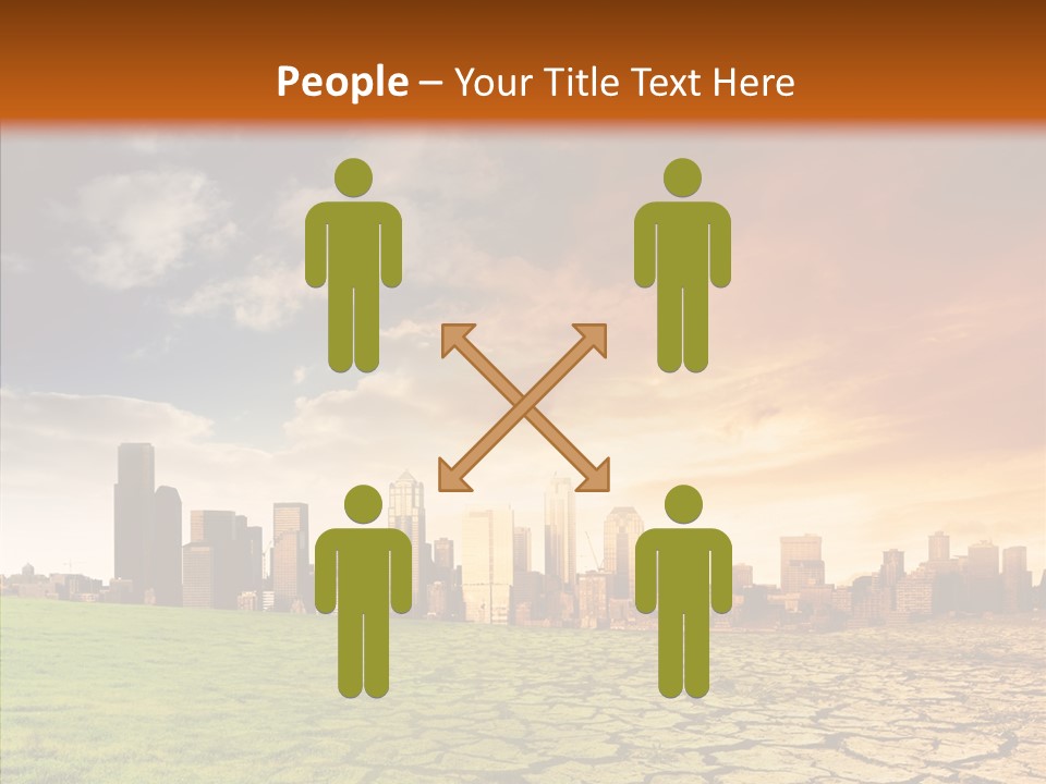 Landscape Dry Summer PowerPoint Template