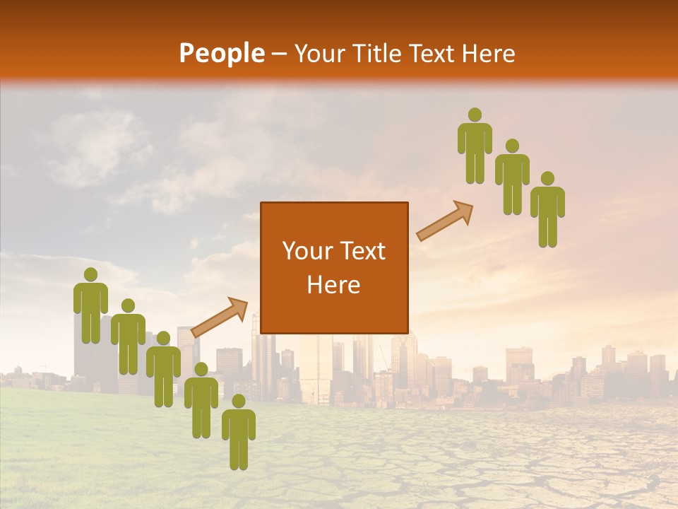 Landscape Dry Summer PowerPoint Template