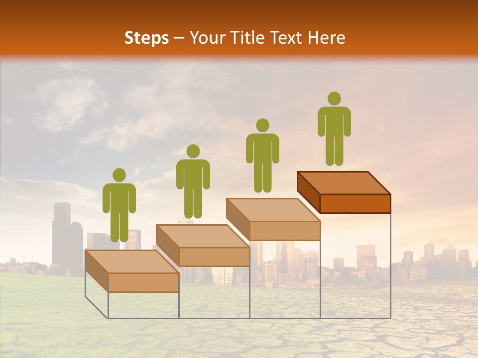 Landscape Dry Summer PowerPoint Template