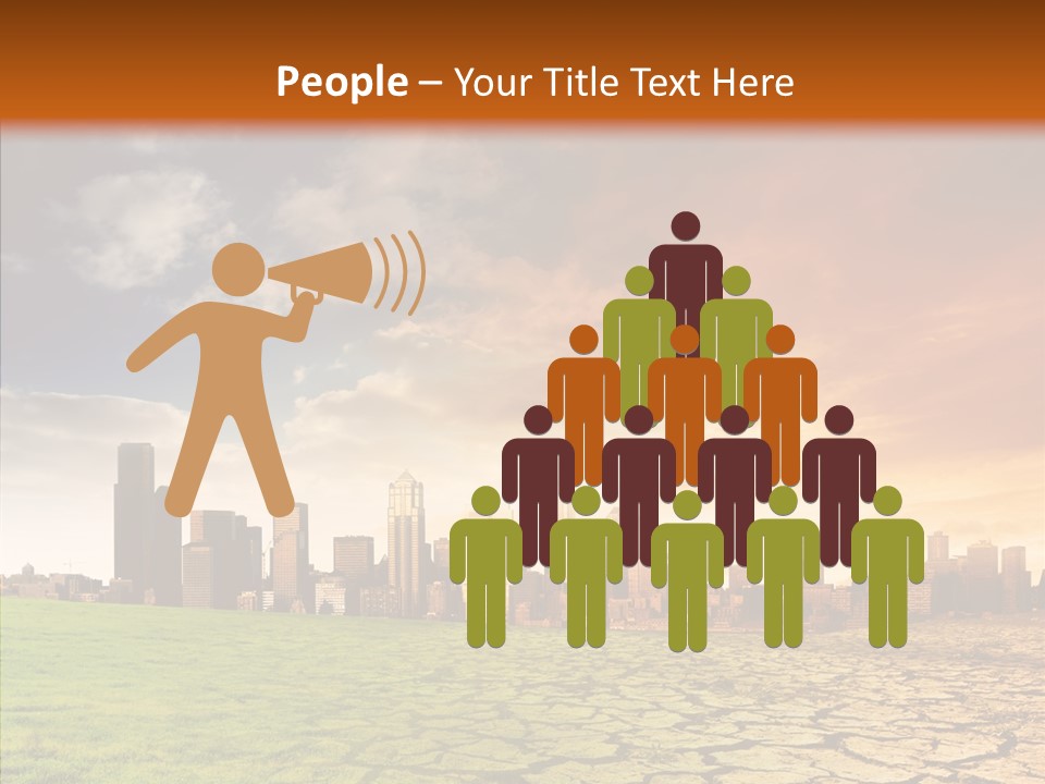 Landscape Dry Summer PowerPoint Template