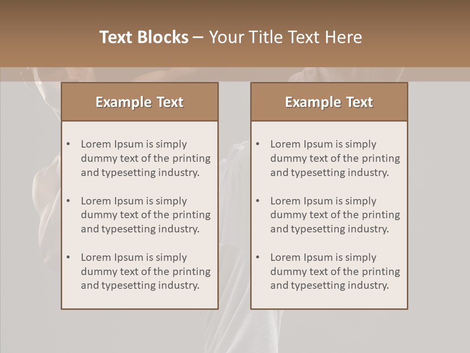 People Protection Art PowerPoint Template