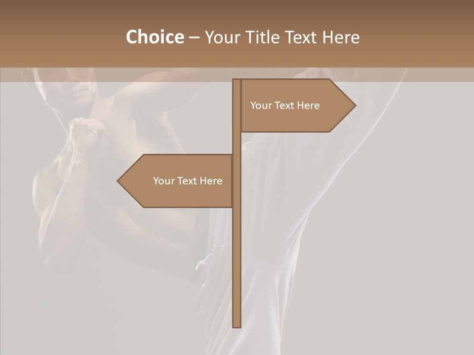 People Protection Art PowerPoint Template