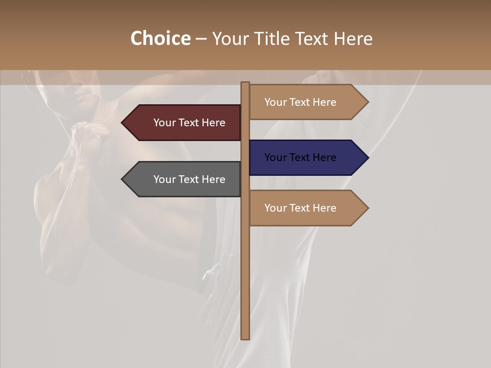 People Protection Art PowerPoint Template