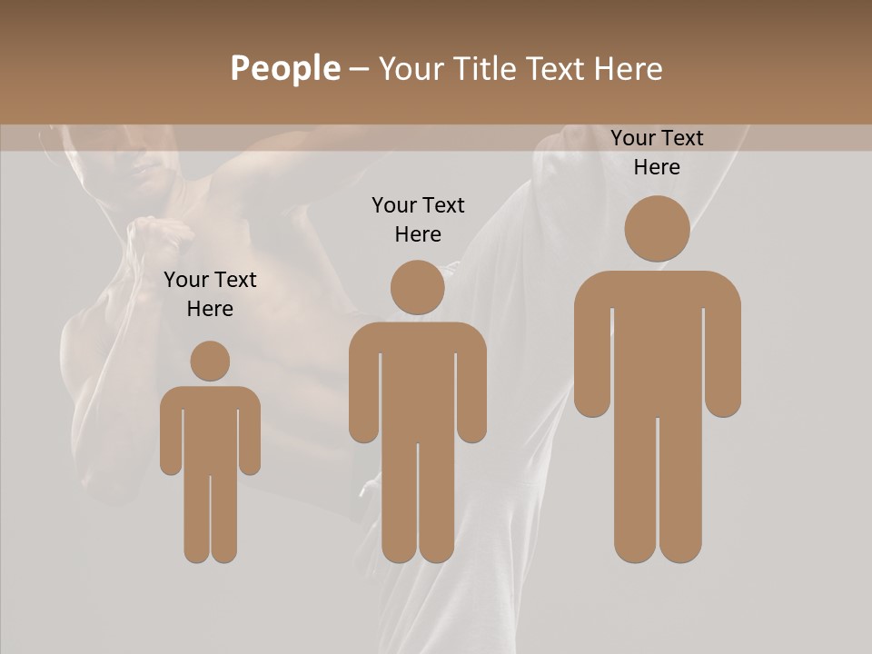 People Protection Art PowerPoint Template
