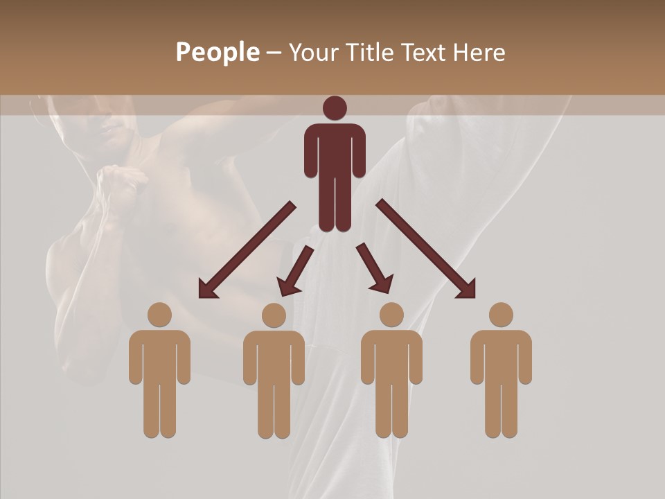 People Protection Art PowerPoint Template