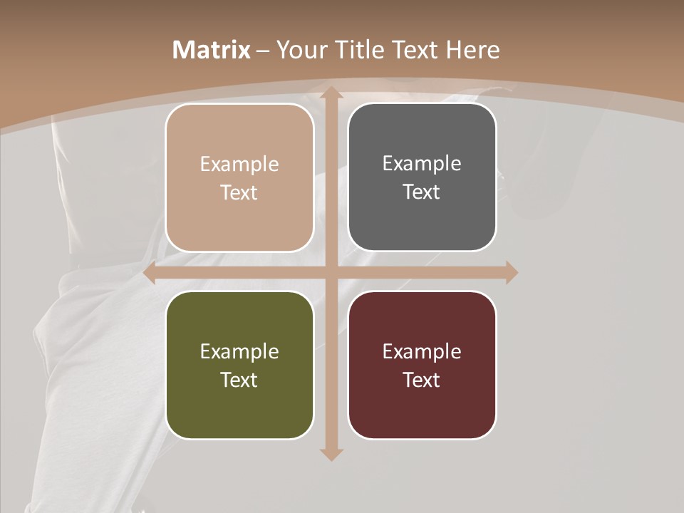 Japanese Leg Self PowerPoint Template