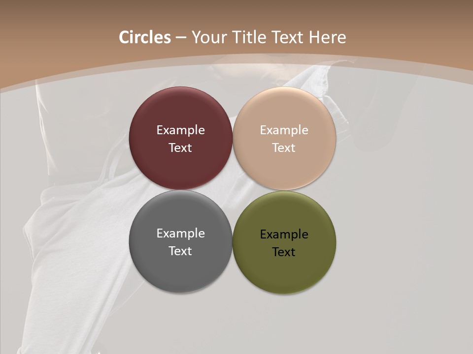 Japanese Leg Self PowerPoint Template