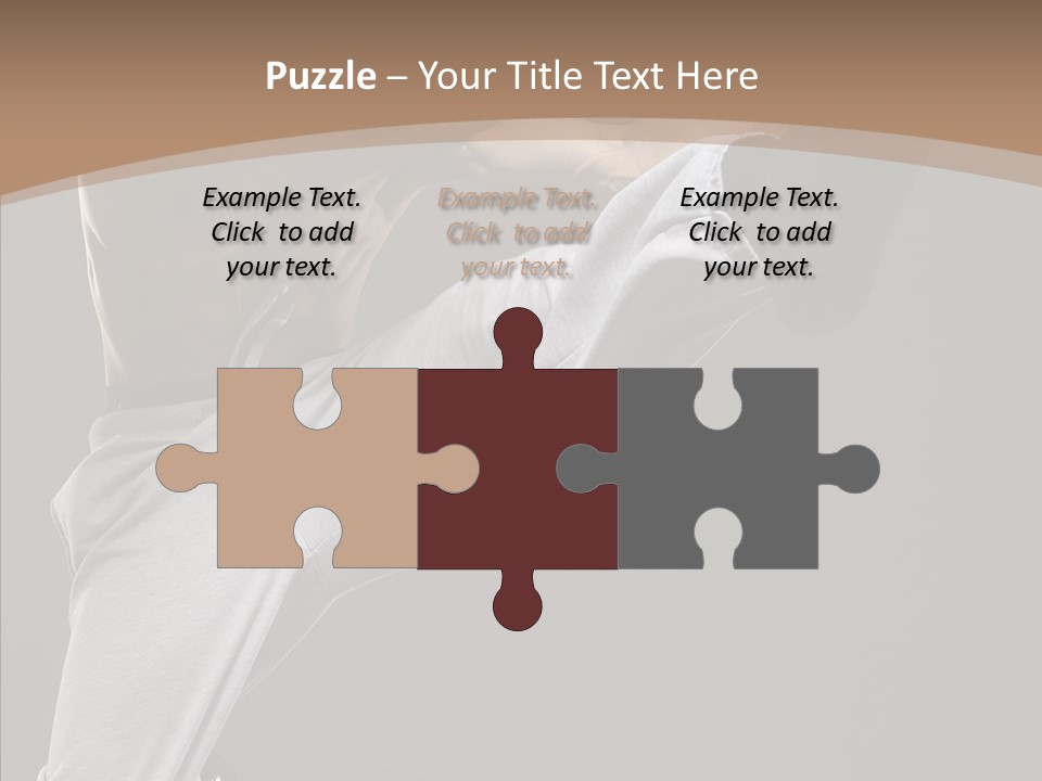 Japanese Leg Self PowerPoint Template