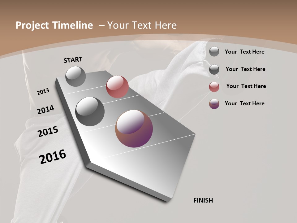 Japanese Leg Self PowerPoint Template