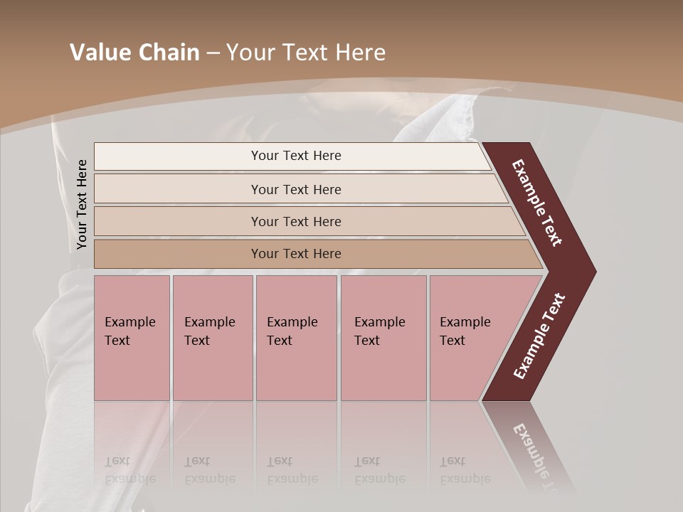 Japanese Leg Self PowerPoint Template