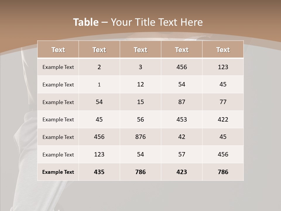 Japanese Leg Self PowerPoint Template
