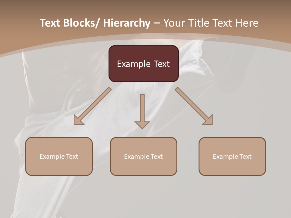 Japanese Leg Self PowerPoint Template