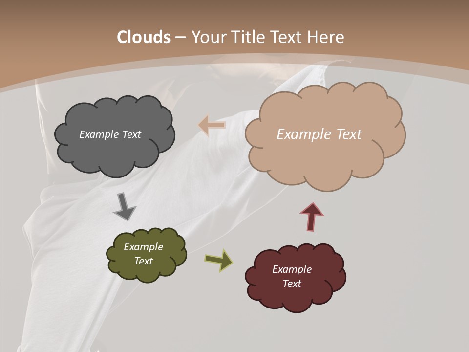 Japanese Leg Self PowerPoint Template