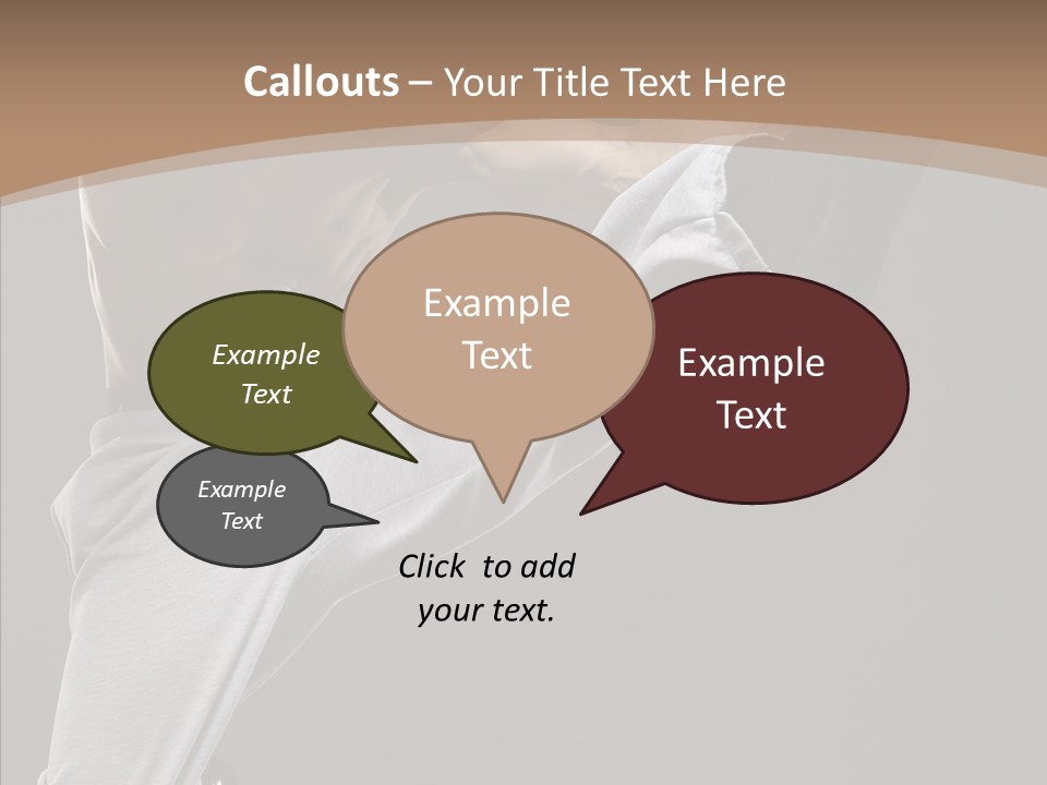 Japanese Leg Self PowerPoint Template